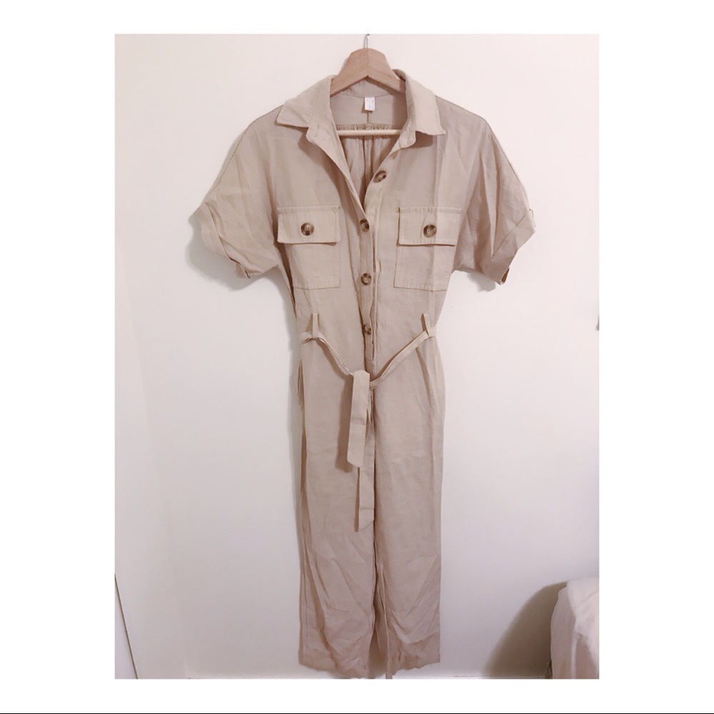 Oak & Fort Jumpsuit, Tan